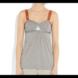 NWOT VPL convexity breaker tank grey/orange/silver